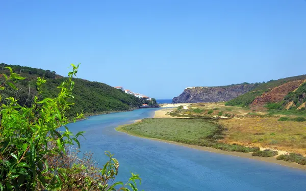 West coast, Portugália, Odeceixe beach — Stock Fotó