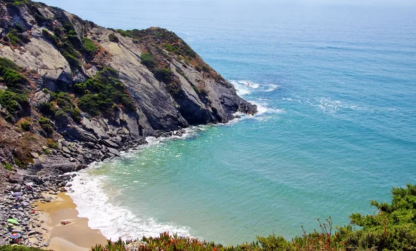 Playa en el suroeste de Alentejo — Foto de Stock