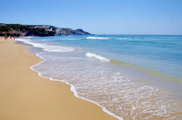 Krajina odeceixe Beach, Portugalsko — Stock fotografie