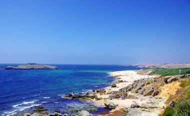 manzara porto covo Beach, Portekiz