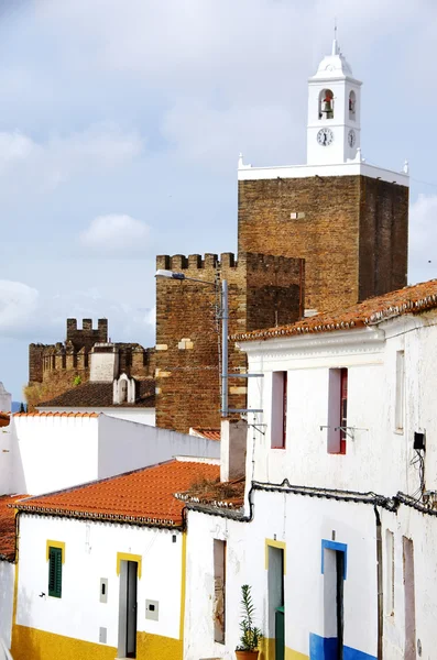 Torre del castello di alandroal — Foto Stock