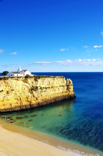 Senhora 다 호 샤 비치, algarve, 포르투갈 — 스톡 사진