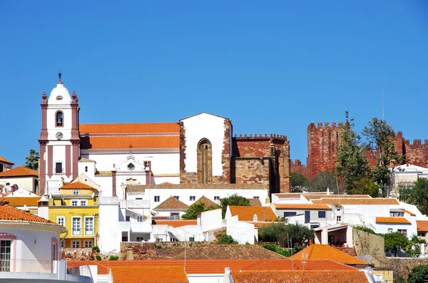 Città Silves in l Algarve, Portogallo — Foto Stock