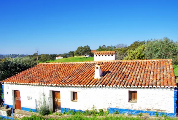 传统民居的 alentejo 地区 — 图库照片