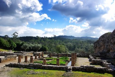 Roma kalıntıları conimbriga, Portekiz