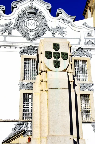 Kerk in olhao, algarve, portugal — Stockfoto