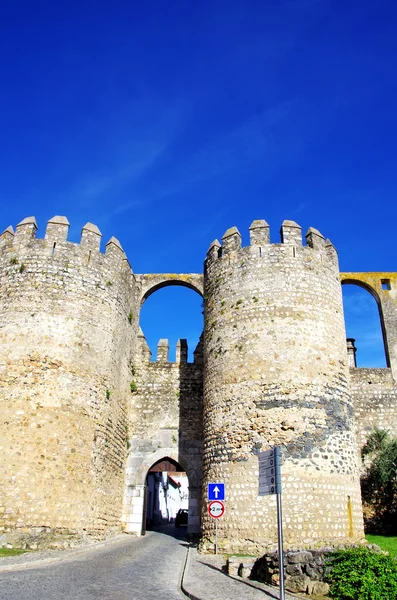 Porta de Beja em Serpa, Alentejo, Portugal — Fotografia de Stock