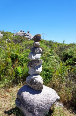 FOIA - monchique dağlar, Portekiz üstüne taş yığını 