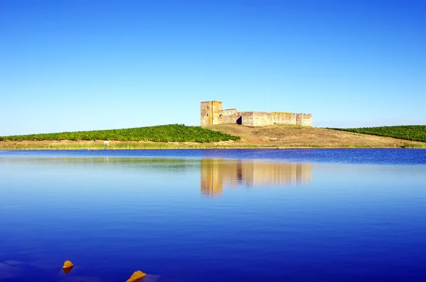 Valongo kasteel, evora, portugal — Stockfoto