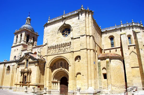 Kathedraal van ciudad rodrigo, salamanca, — Stockfoto