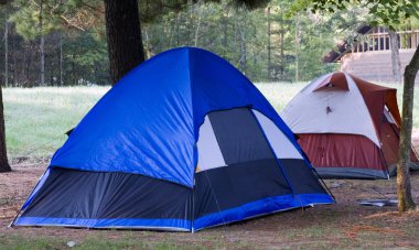 Tent camping clipart