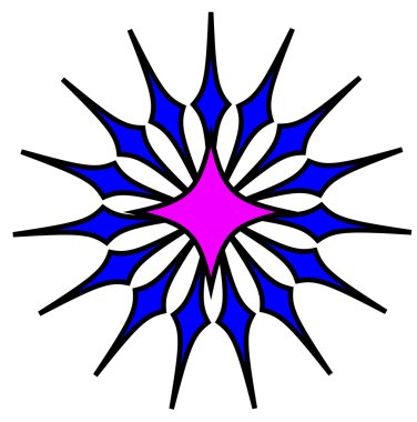 on beş köşeli yıldız