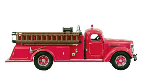 Crochet et échelle camion de pompiers — Photo