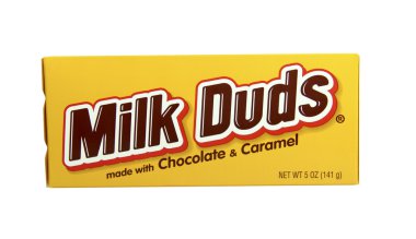 box of Milk Duds candy clipart