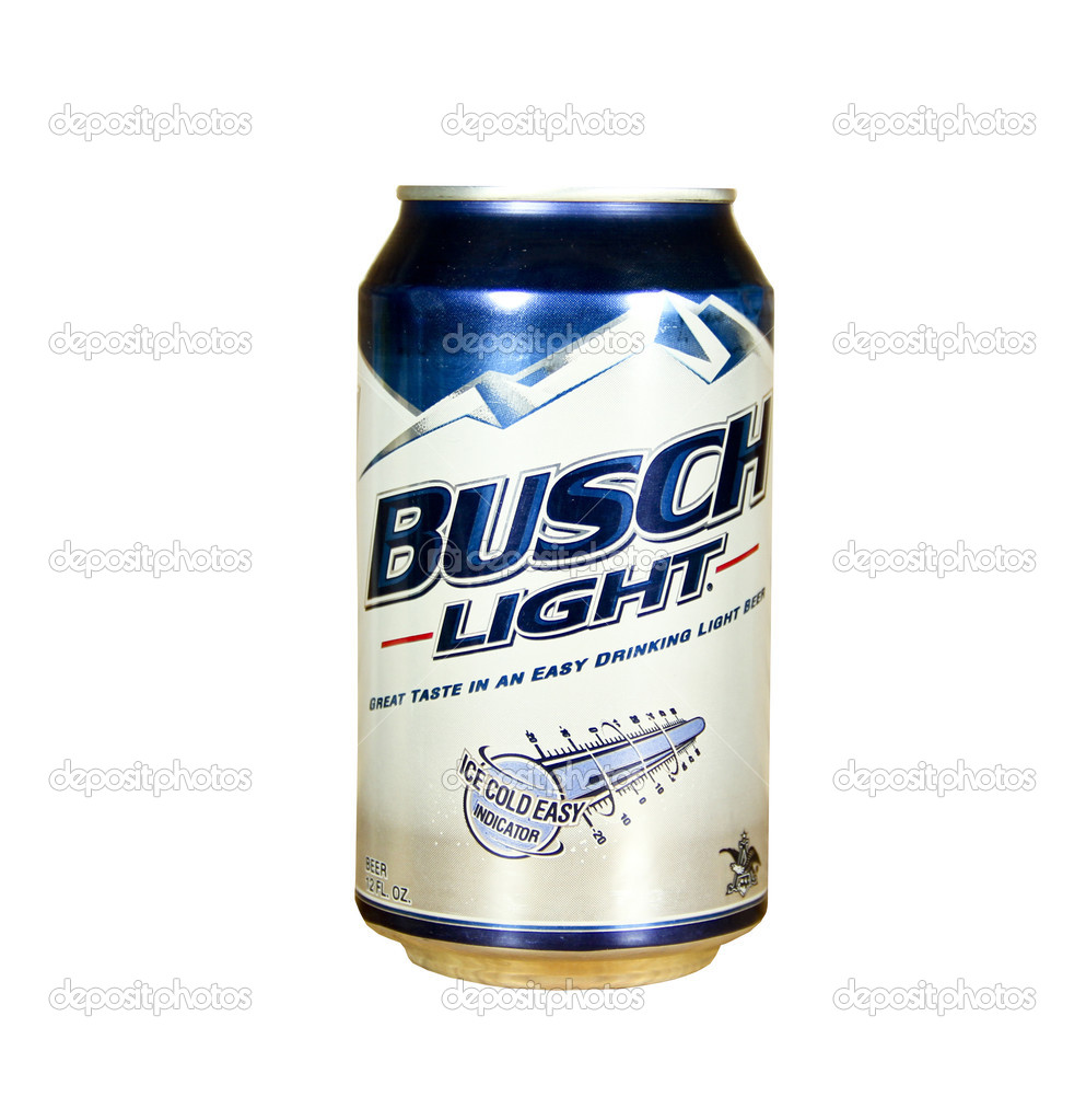 Can of Busch Light Beer — Stock Editorial Photo © dcwcreations #41786793