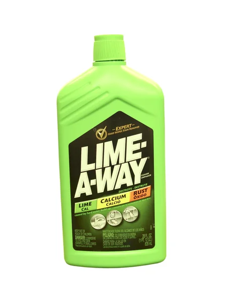 Flaska lime-away fläckborttagningsmedel — Stockfoto