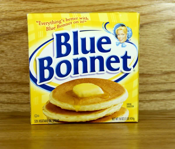 Scatola di Blue Bonnet Margarine — Foto Stock