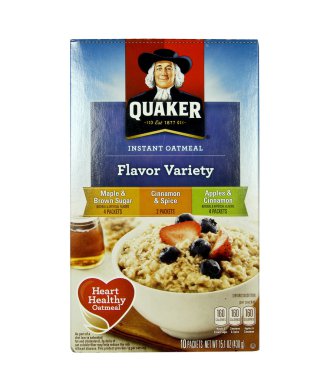 anlık Quaker yulaf ezmesi