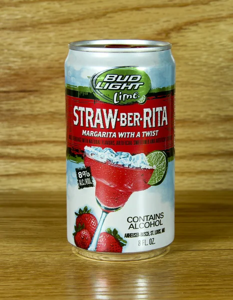 Can of Straw-Ber-Rita — Stock Photo, Image