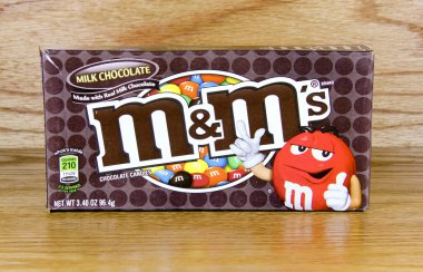 m & M'nin şekerler