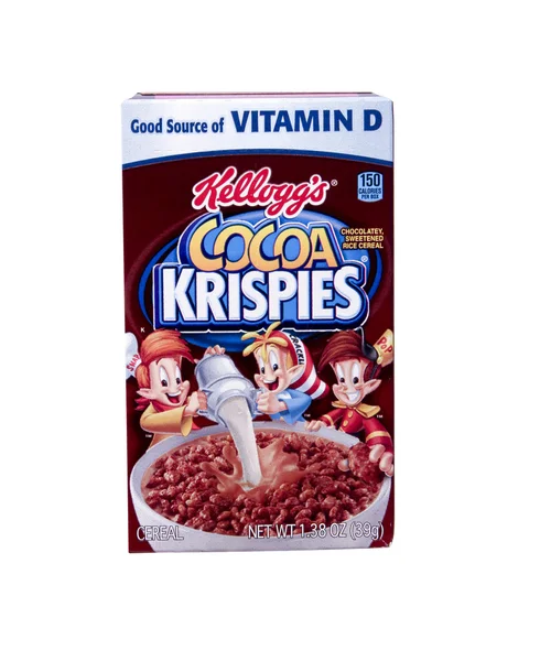Box of Kellogg's Cocoa Krispies — Stock Photo, Image
