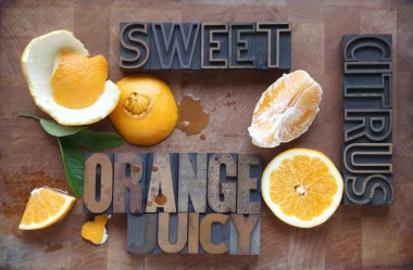 portakal kesilmiş ve soyulmuş ile ilgili sözler