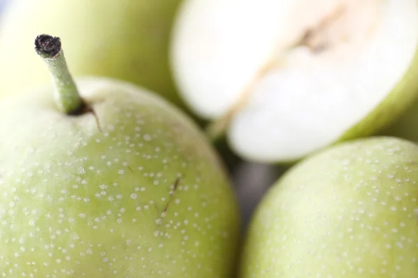 Close up fresh pears — Stock Photo, Image