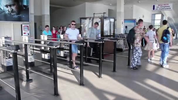 Estación de metro — Vídeos de Stock