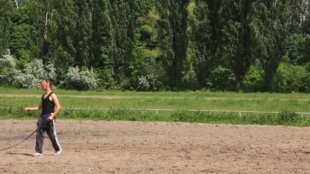 Paardensport — Stockvideo