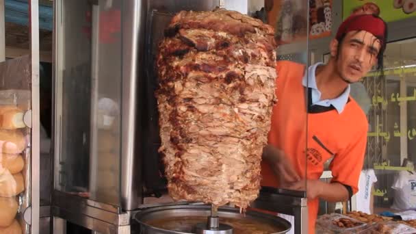 Kebab dello shish — Video Stock