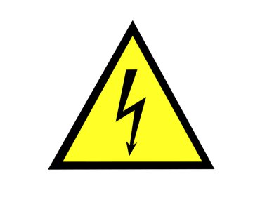 Sarı dikkat simgesi