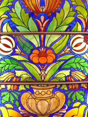 eski vitray pencere