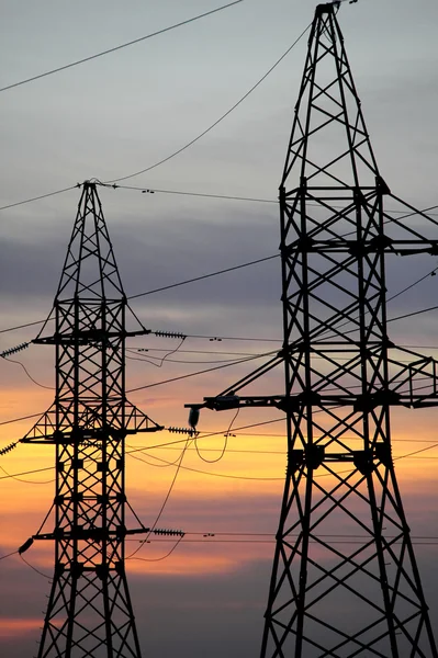 Power lines — Stock Photo, Image