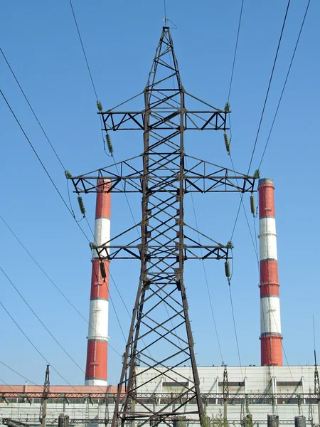 Electric power-station — Stock Photo, Image