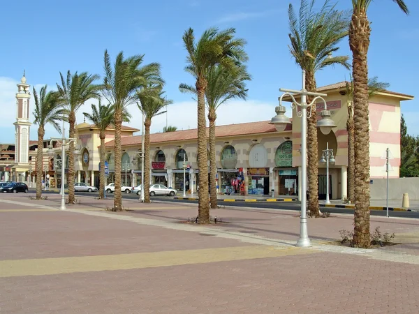 Hurghada, Egyiptom, boulevard — Stock Fotó