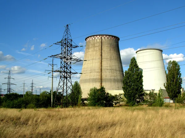 Stacja electropower — Zdjęcie stockowe