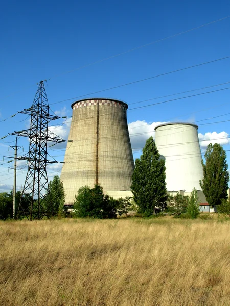 Centrale elettroelettrica — Foto Stock