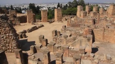 Tunus antik Kartaca Harabeleri