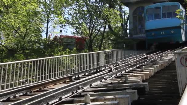 Funicular — Vídeo de Stock