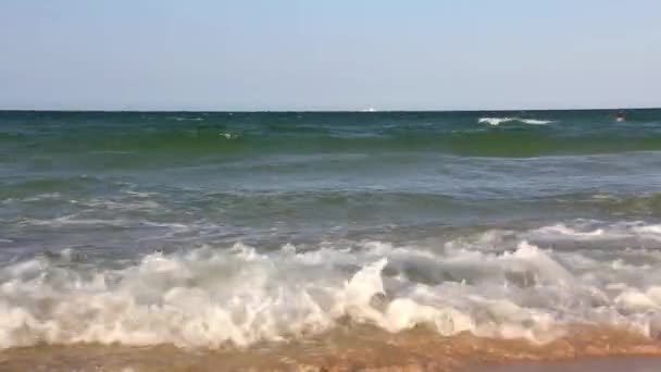 Tunus plaj — Stok video