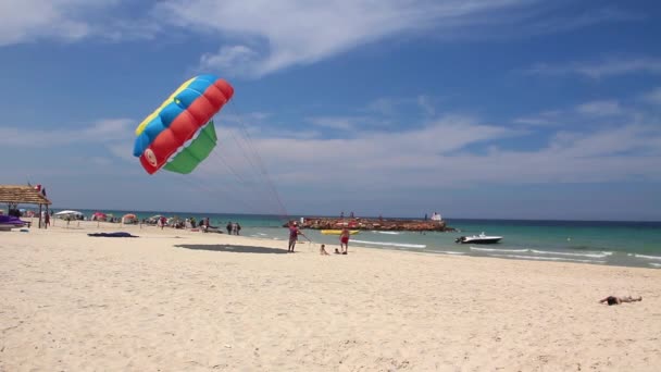 Parapente — Vídeo de Stock