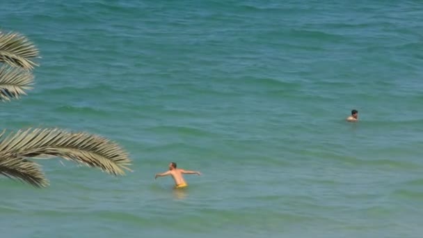 Beach in Tunisia — Stock Video