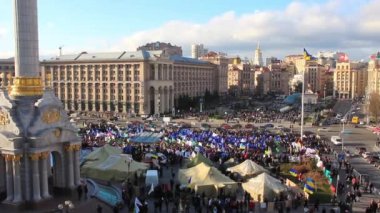 Toplantı vergi Kodeksi maidan nezalezhnosti kiev, Ukrayna Kasım karşı protesto