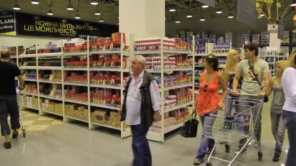 超级市场 — 图库视频影像
