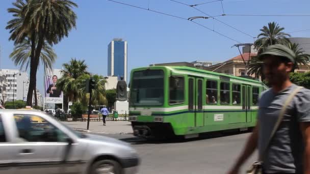 Tunis, Tunisien — Stockvideo