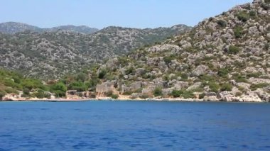 yolculuk. Türkiye'de kekova-simena bölge - apollonia Batı Toros