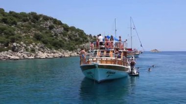 yolculuk. Türkiye'de kekova-simena bölge - apollonia Batı Toros