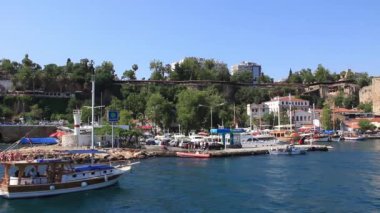 Kaleiçi - Antalya, Türkiye'nin tarihi kent. eski liman