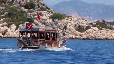 yolculuk. Türkiye'de kekova-simena bölge - apollonia Batı Toros