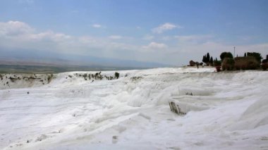 Pamukkale - güneybatı Türkiye'de pamuk Kalesi denizli ili